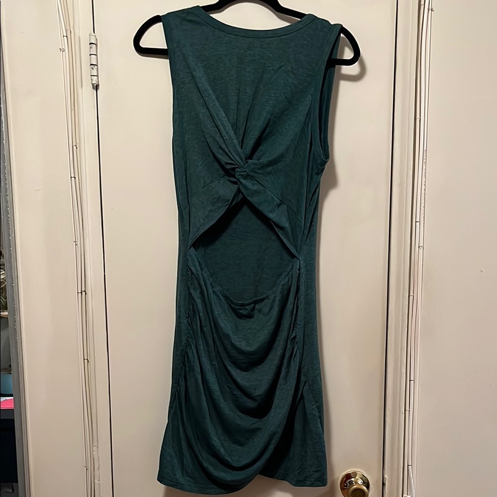 CASUAL Green Sleeveless Dress